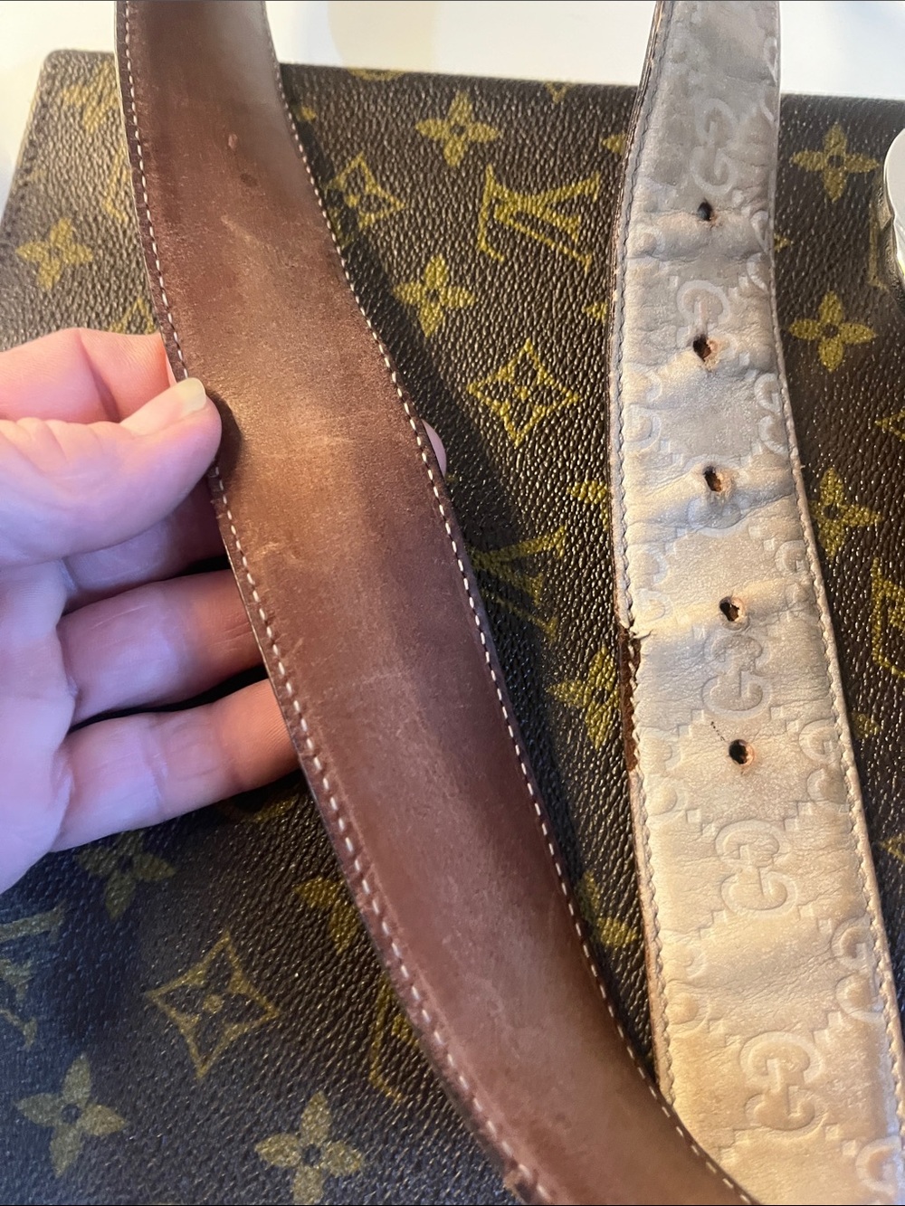 Rehab Gucci belt callouts buy her for the buckle! - Picture 7 of 15